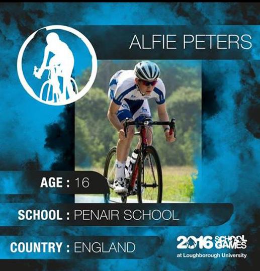 We would like to say a big congratulations to Alfie Peters who finished his time with us at Penair last September but has continued to achieve great things.