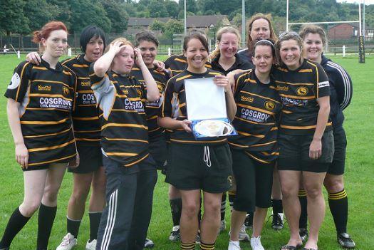 Despite a shaky start to the season in 2006-07 for the girls U14, we managed to provide an opportunity for those interested girls at Northwich Rugby Club to continue playing rugby by joining forces