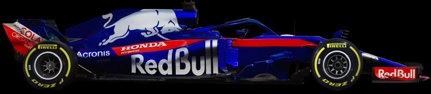 Red Bull Toro Rosso Honda World titles Drivers: 0 Const: 0 Race wins 1 2017 pts 53 (7 th ) First GP Bahrain 2006 Podiums 1 2018 pts 13 (7 th ) First victory Italy 2008 (S.