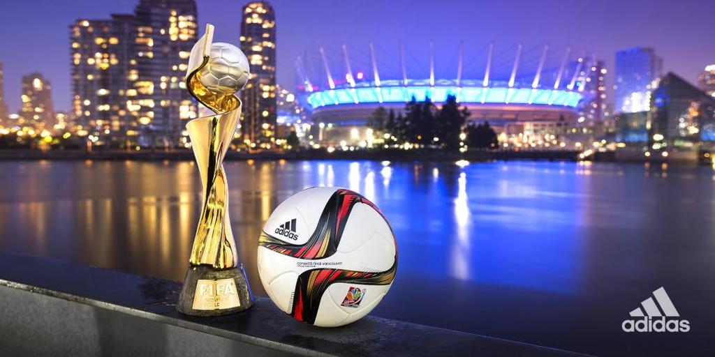 FACEBOOK, TWITTER Introducing conext15 Final Vancouver, the official match ball for the Women s World Cup final 2015.