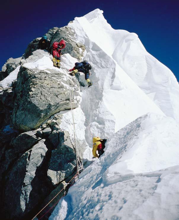 EVEREST On Top of the World Photo Credits: Front cover: REUTERS/Desmond Broylan; back cover: Barry Bishop/ National Geographic Stock; title page: Stefan Chow/Aurora Photos/Corbis; page 4: istockphoto.
