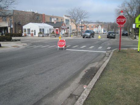 Some Typical SRTS Engineering Recommendations 4-Way Stop Intersection Things to consider: What are the traffic volumes, crash history, number of pedestrians and bicycles