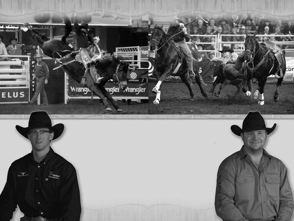 2013 STEER WRESTLING CHAMPION CLAYTON MOORE POUCE COUPE, BC Events: Steer wrestling, Tie down roping Born: August 19, 1981 CFR qualification: (6) 2007-08, 2010-13 2013 standings: 1st 2013 earnings: