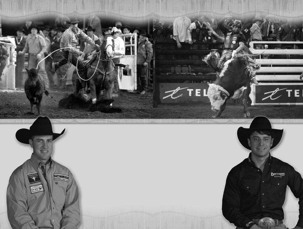 2013 BULL RIDING CHAMPION CHAD BESPLUG CLARESHOLM, AB Events: Bull riding Born: October 4, 1985 Year turned pro: 2005 CFR qualifications: (6) 2005, 2007, 2010-13 2013 standings: 1st 2013 earnings: