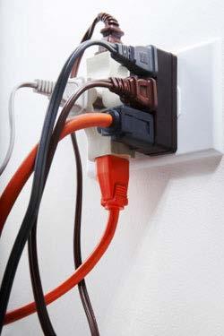 Electrical Hazards Keep an eye out for electrical hazards. Damaged equipment, electric cords & plugs should not be used.