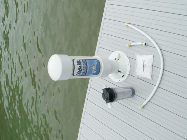 GENOVA BOJI MARINE/RV PRODUCTS BOJI PACKAGES REGULAR CAPACITY SYSTEM SS401 1 27 Includes: Standard Boji, Prefilter Housing w/clear Canister, Activated Carbon Filter Cartridge, 36" RV Hose w/male and