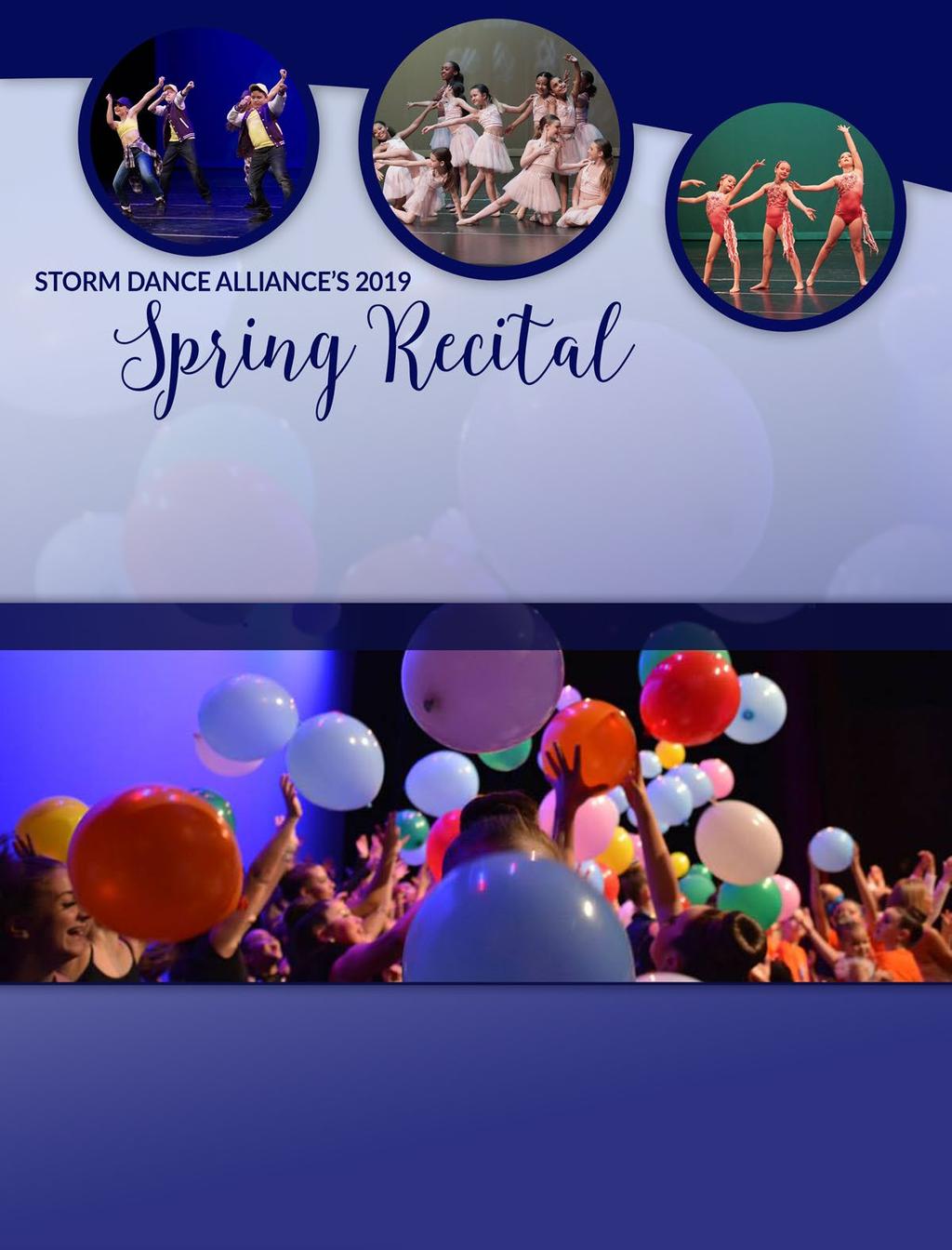 Show #1: Friday, May 3 rd 6:30p Show #2: Saturday, May 4 th 10:30a Show #3: Sunday, May 5 th 1:00p As the Spring Session is a Recital Session, registration for the Spring Session must be done IN THE