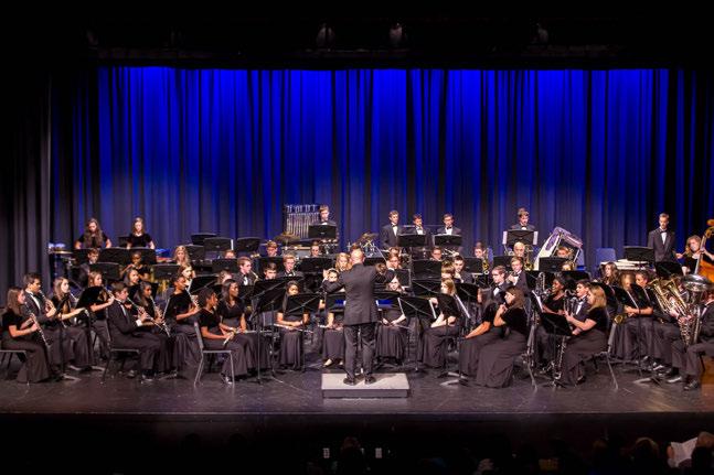 WHAT IS HIGH SCHOOL BAND? When students join the MHS Band program, they are placed into one of three concert band classes that meet daily as part of the six period academic schedule.