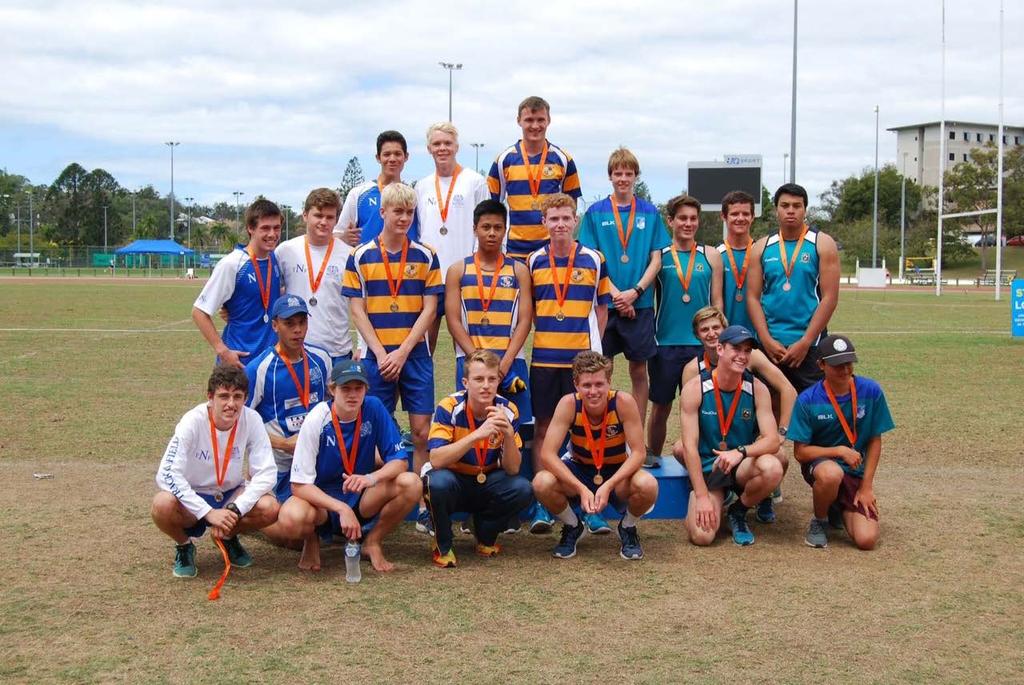 South QLD Schools Athletics Knockout Competition Intermediate Boys Final Results: PLACE SCHOOL POINTS 1st Marist Brothers College Ashgrove 11764pts 2nd Nudgee College 11508pts 3rd Kings Christian