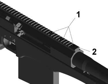 Dissembling your rifle Fig 10 Fig 11 Fig 12 1. Move bolt to reward most rearward position as shown in Fig 10, and remove magazine.
