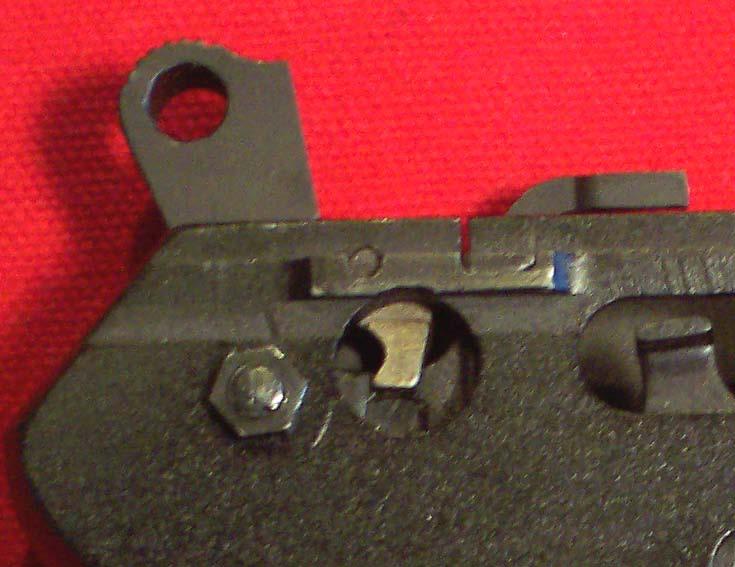 Figure 7-11. Proper Trigger Bar/Disconnector and Sear Engagement.