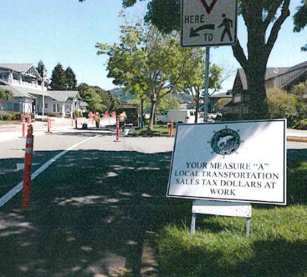 Response to Input Tiburon receives ~$ 110,000 annually with the existing measure.