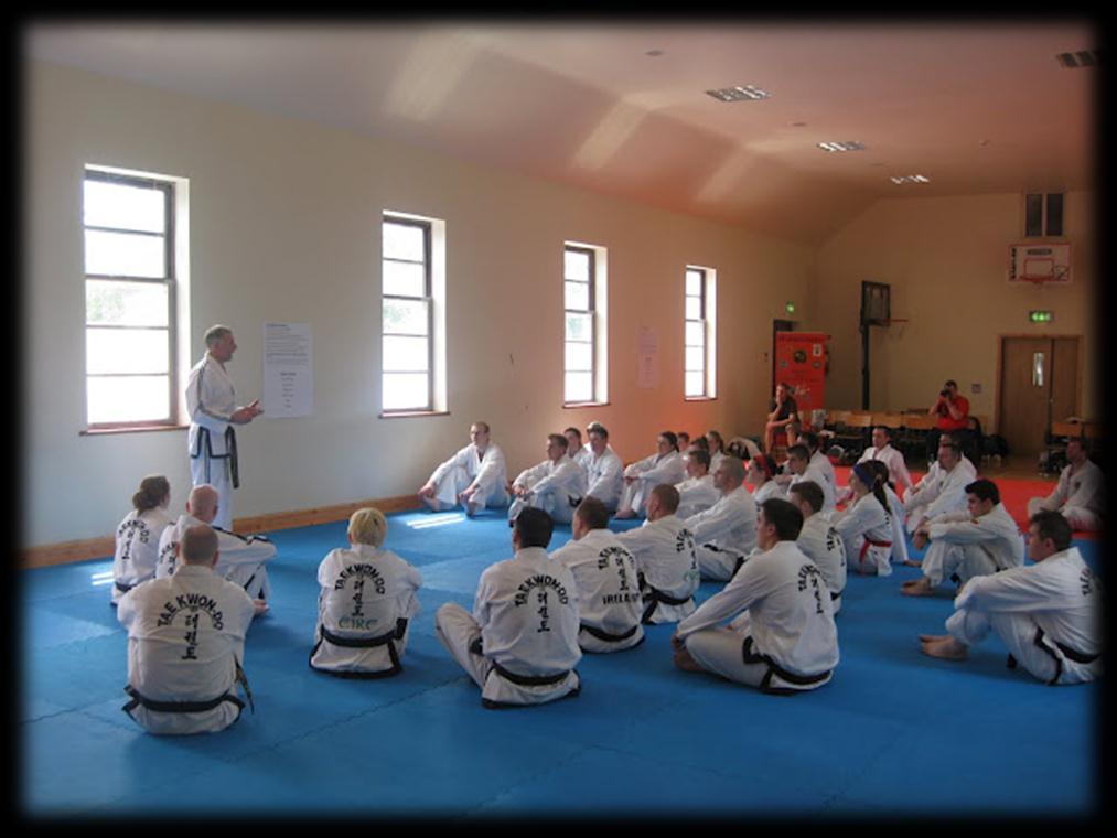 Master Wheatley leading an ITA technical seminar So when you ask me who I m currently inspired by in Taekwon-Do.