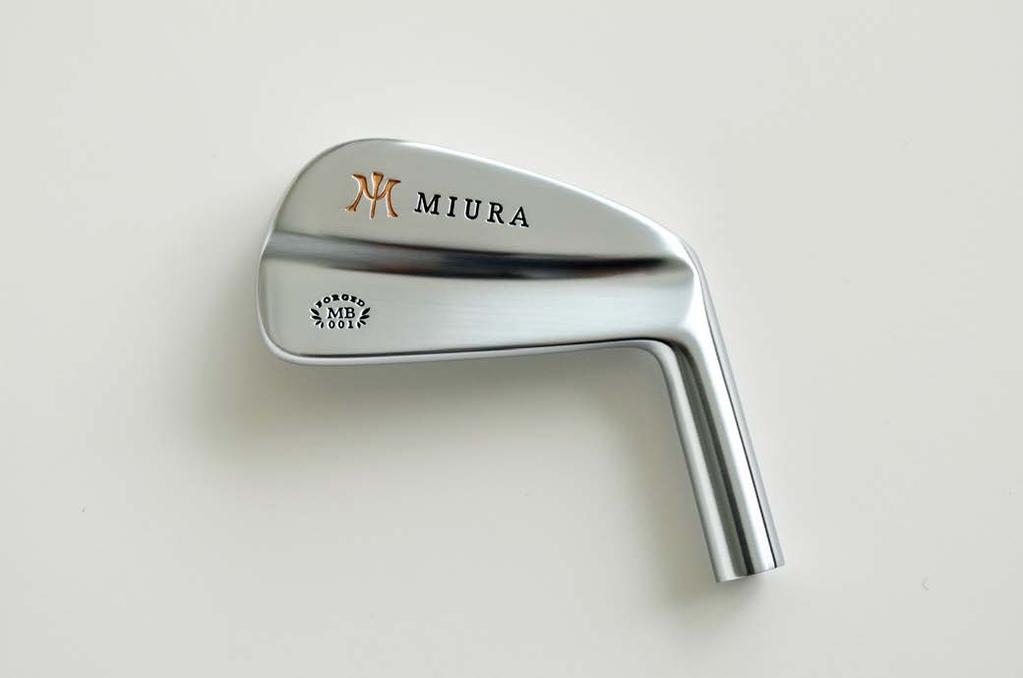 MB-001 Blade The new MB001 forged blade iron is Miura s first new design in this category in six years. Quality, not the calendar, dictates our timetable.