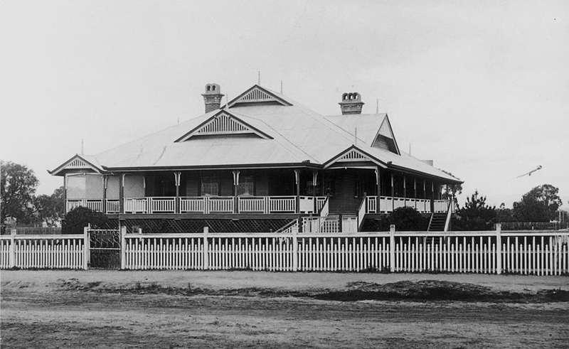 Classic Queenslander residence, Feenagh, in Warwick, ca.