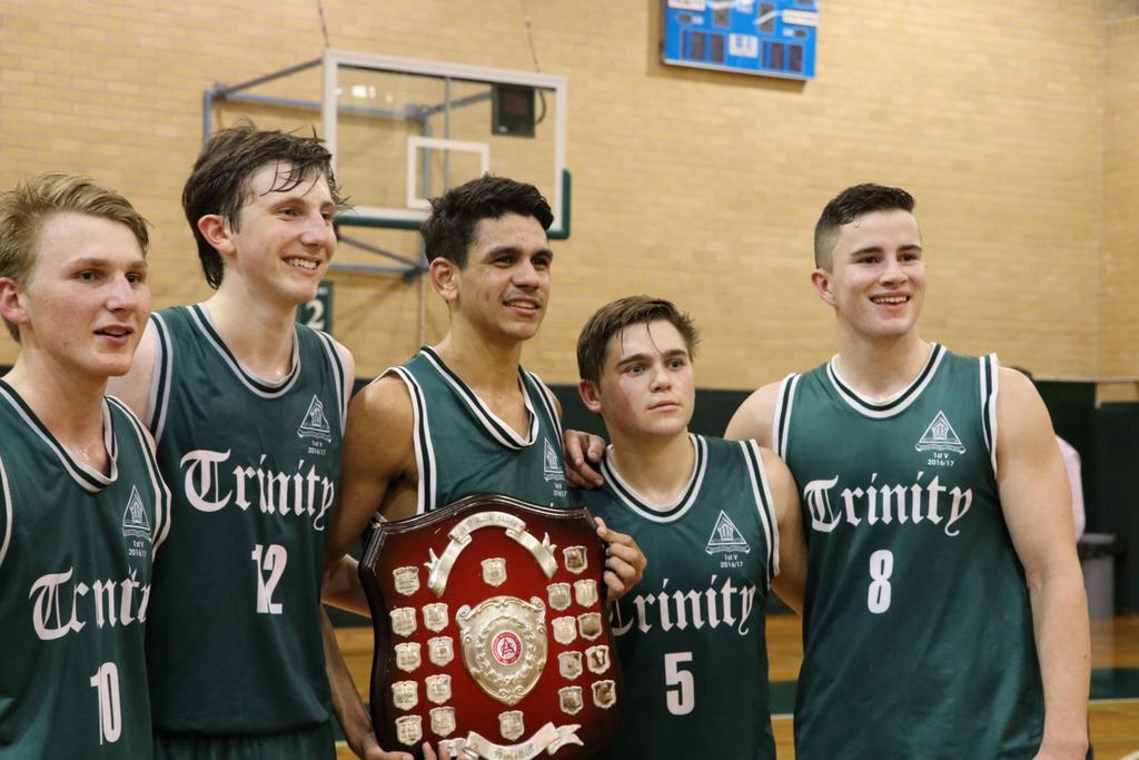 Basketball Trinity 1sts get all five Year 12 boys in CAS Teams Trinity s five Year 12s earn selection in CAS Representative Teams.