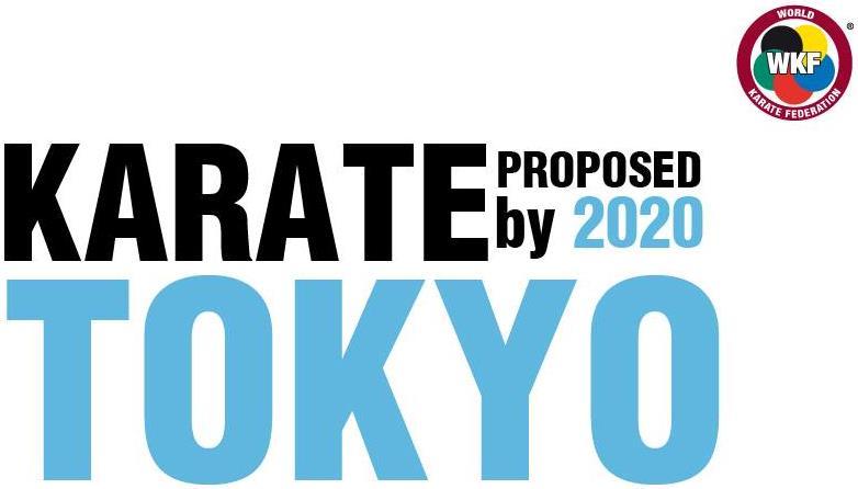 zaradiť KARATE medzi športy na olympiáde v Tokiu 2020.