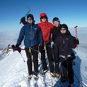 You spend a night in a mountain hut, have an Alpine start for a route, and ascend Gran Paradiso 4061m.