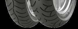 Excellent riding comfort, long mileage, even wear thanks to the compound and tread pattern design based on the concepts of Metzeler motorcycle sport-touring tyres.