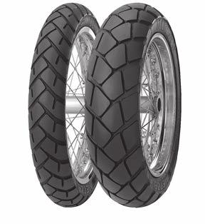32 / ENDURO STREET NEW SIZES Dual Purpose tyre developed and tuned for the big, modern street oriented Enduro bikes Carcass structures designed for enhanced straight
