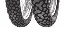 BMW G 310 GS ENDURO 1, ENDURO 2 All-round dual purpose tyre dedicated to on-road riding and light off-road for a wide usage range Tread Pattern design with optimized