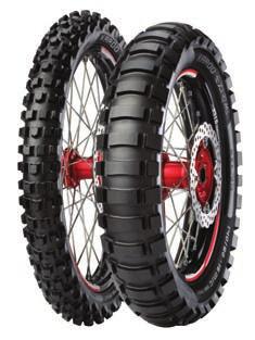 36 / ENDURO ON/OFF NEW Multipurpose and racing rally off-road tyre with extreme traction and versatility Blocks layout and shape for massive