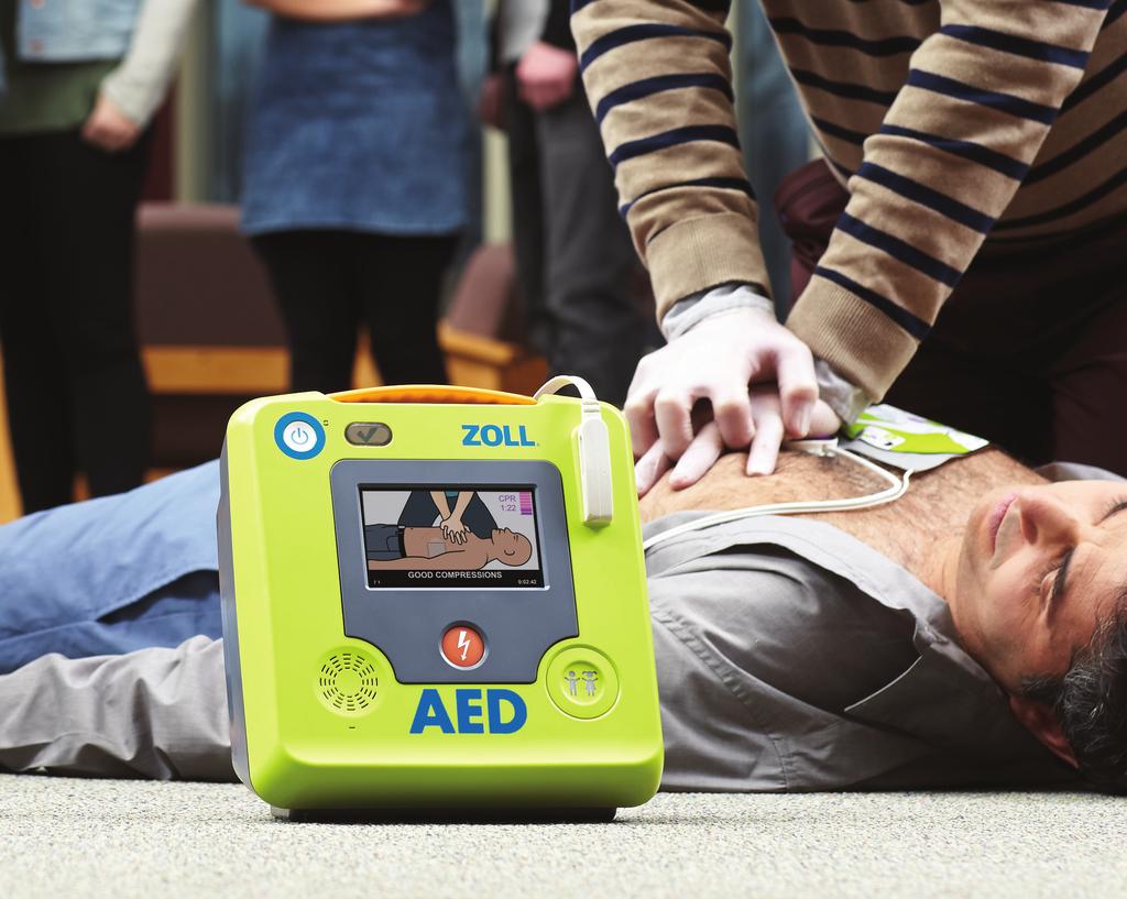 THE CASE FOR AEDS EMPOWERING RESCUERS WITH REAL CPR HELP Survival increases with early intervention Research shows that the