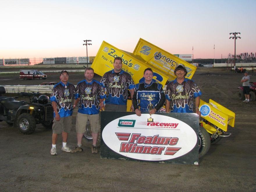 Nite Thunder (Sprint Car Saturday Nights): Title Sponsorship SOLD: Zorba s Pizza Nite Thunder at Castrol Raceway features a variety of classes of cars competing, including 360 Sprint Cars.