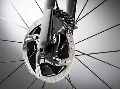 ALL-NEW SuperSlice PURE SPEED 1 2 1 Disc Brakes Ultra clean, flat mount disc brake integration offers multiple benefits: Eliminating rim brake mounting allows incredible aero