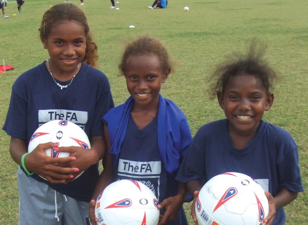 The Football Association s International Newsletter Issue EIGHTEEN Communiqué Communiqué Issue EIGHTEEN OFC programme underway The Solomon Islands receives its first FA Learning workshop as part of