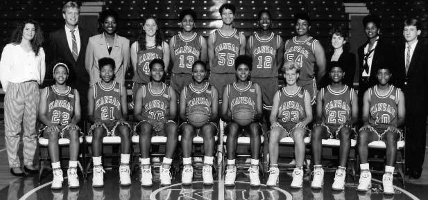 KU Wome ketball Timeline 1986-87 Captured the Big Eight title. First NCAA Tournament appearance in school history. 1987-88 NCAA Tournament participant... Washington recorded her 250th victory.