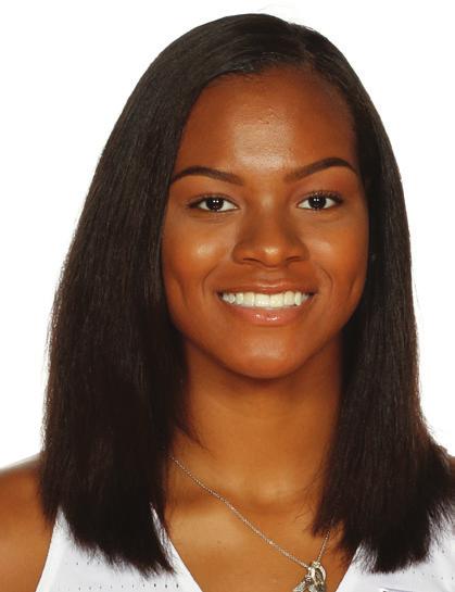 10 CAREER HIGHS GAME BY GAME #32 VALENCIA MYERS F l 6-3 l Fr.
