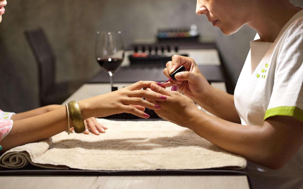 EXPRESS MANICURE OR PEDICURE Relax at our Six Senses Spa Fiji with a ginger tea and be pampered with a