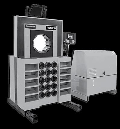 38 Crimping Equipment & Accessories Perma-Crimp PC1000 Crimper Description The PC1000 is a high-volume, high-capacity stationary crimper utilizing the fully automatic ACT3 microprocessor controller.
