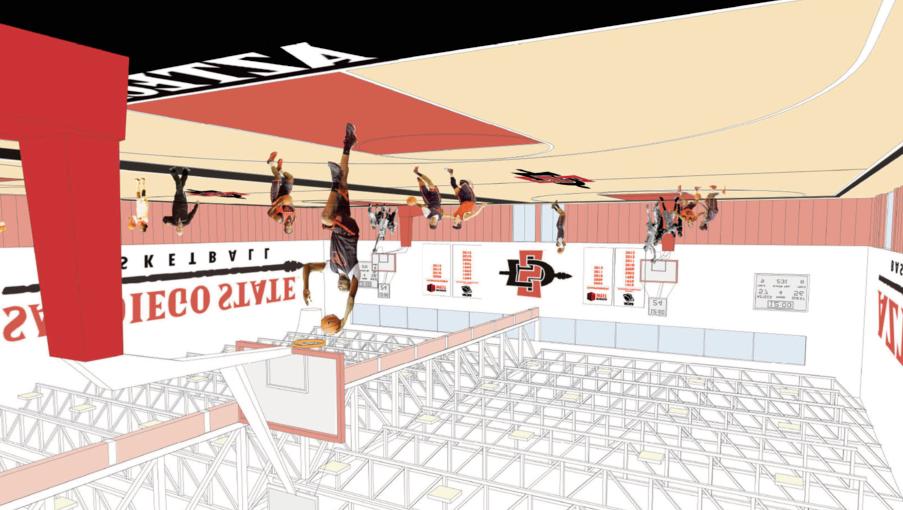 The JAM Center will include: - Two full-length basketball courts - Eight baskets - Locker rooms - Film rooms - Team lounges - Athletic training room - Coaches locker rooms This
