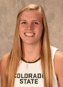 NO. 12 CALLIE KAISER So. Guard/Forward 5-10 Broomfield, Colo. (Broomfield HS) 2015-16 (FRESHMAN) Appeared in 29 games in her freshman campaign... averaged 2.8 points per game and 1.