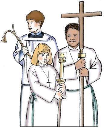 Altar Servers NEW Altar Server Training 5:30pm-7:00pm Wednesdays, October 3, 10, 17 and 24 The Altar Servers ministry is training new altar servers Starting Wednesday October 3, from 5:30-7:00pm in