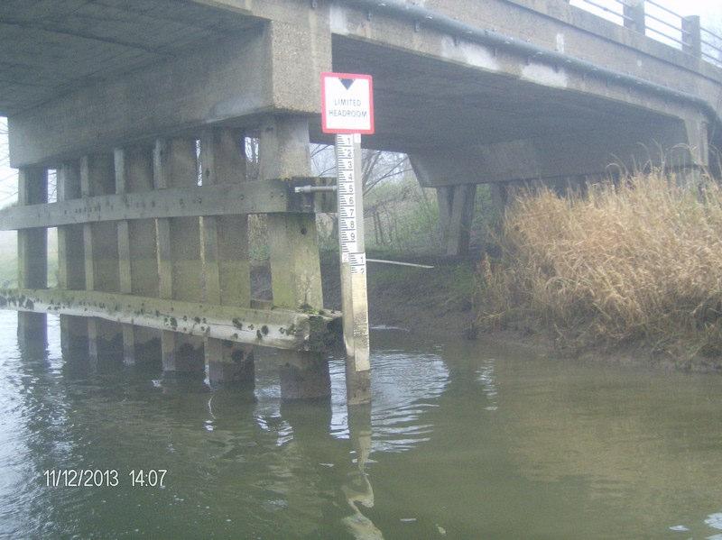 Gault Bridge - Upstream Face. Good condition.