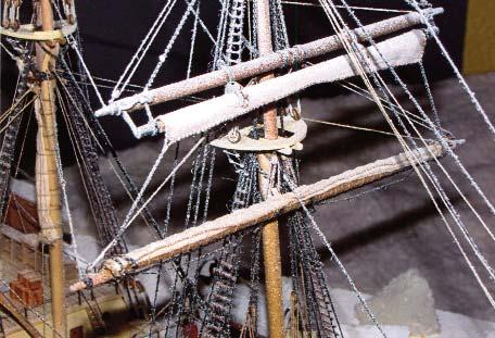(Figure 25) Before committing myself to reproducing the snow and frost covering the ship in the original