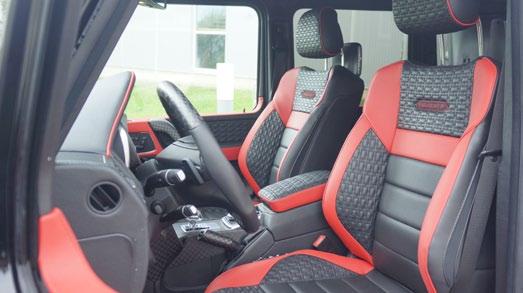 MANSORY INTERIOR OPTIONS FOR YOUR MERCEDES-BENZ AMG G-CLASS FROM