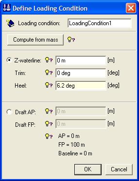 Creating a loading condition H4 The