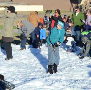 Bring the family out to the annual Snow Fest at the JBSA