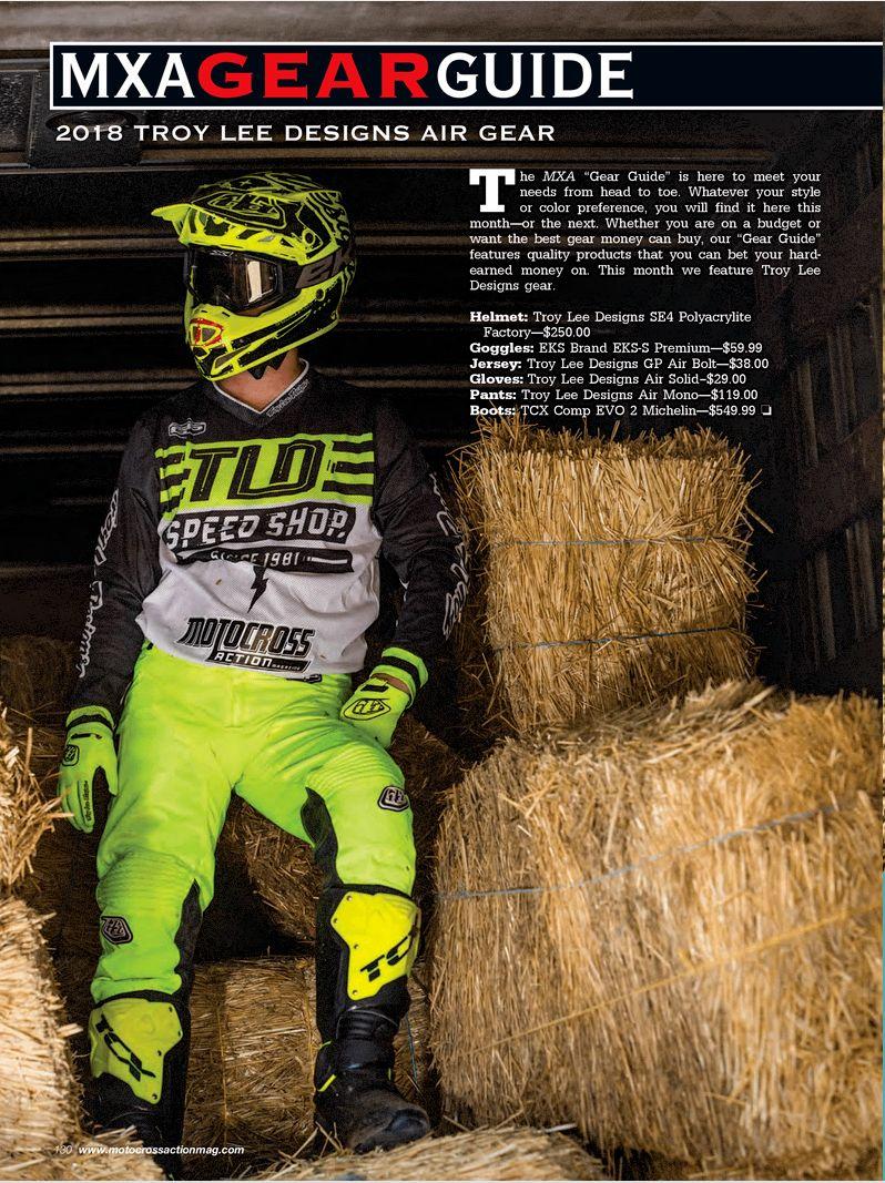 MX GEAR GUIDE with Troy Lee Designs, Page 130