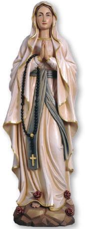 ART STUDIO 153000 colored Our Lady of Lourdes 6" $77.