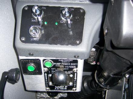LOWER DASHBOARD: 1 3 2 Figure 5 shows the lower portion of the dashboard assembly. Below is a list of the controls located on the lower portion of the dashboard.
