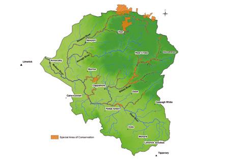 Mulkear River Catchment Overview The Mulkear catchment as part of the Lower Shannon SAC The Lower Shannon SAC The Lower Shannon is designated as a Special Area of Conservation (SAC) of international
