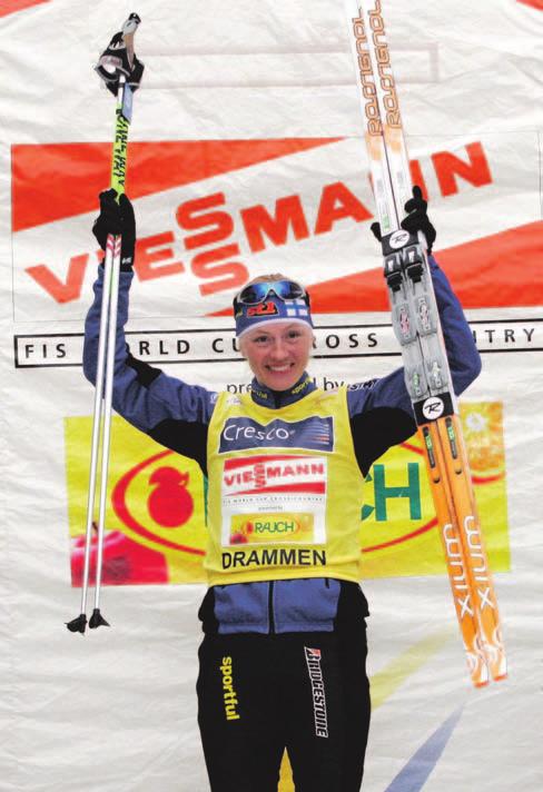 Švédka Anja Pärsonová, najúspešnejšia účastníčka MS v zjazdovom lyžovaní, prvá