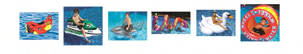 00 Suntanner Air Mattress Folds for Use as a Chair, Assorted Colors W000005.000 9015SL Swimline 72" x 27" Transparent Air Mat $10.00 Contemporary Print, Assorted Blue and Yellow Pattern W000005.