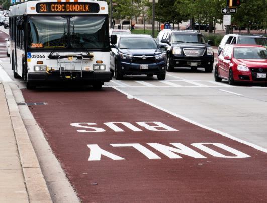 Dedicated Bus Lanes You may have already seen