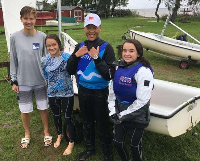 JUNIOR SAILING NEWS From Julie Cottage The Fall season for Junior Sailing closed on October 28th at the JV Championships. This year they were at Tred Avon for Saints Peter and Paul.